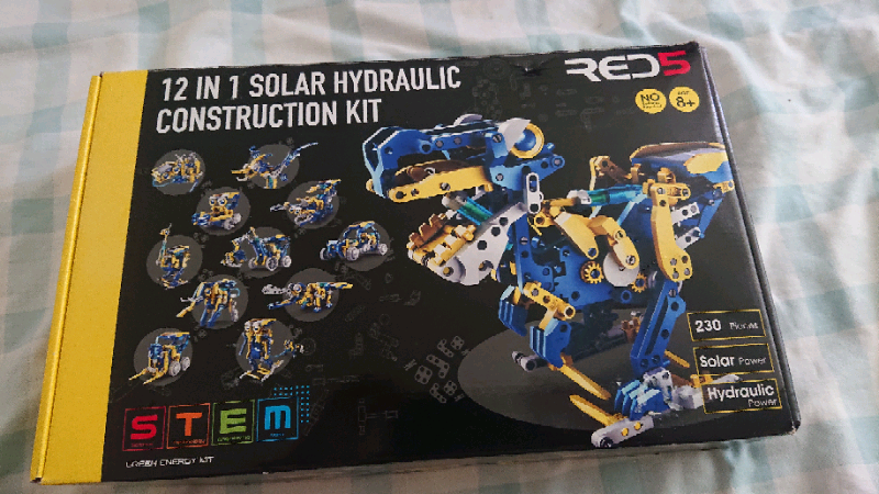 stem 12 in 1 solar hydraulic construction kit